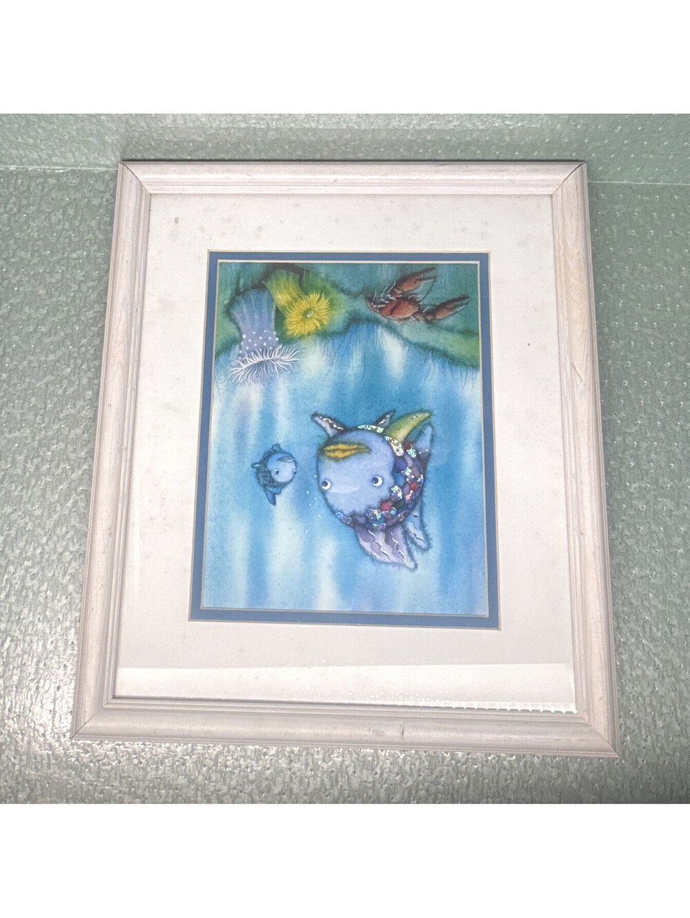 Dayton Hudson Marcus Pfister Rainbow Fish Framed Wall Art Print Kids